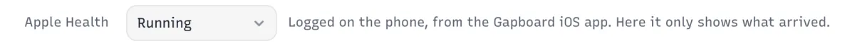 Apple Health: Running